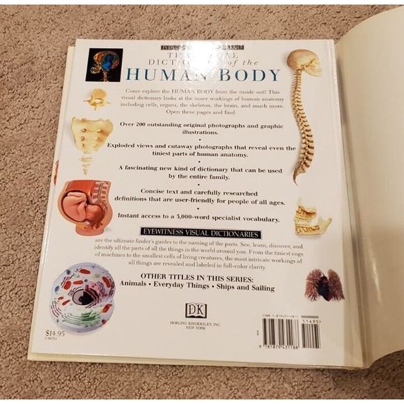 Eyewitness Visual Dictionaries: the Visual Dictionary of the Human Body by DK... - Picture 13 of 14